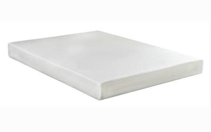 Leather Platform Bed with Storage and Twin Trundle - White (Made in Canada)