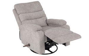 Recliner Swivel Rocker Chair with Fabric - Beige. Power Lift Chair Recliner for Senior & Medical Supply