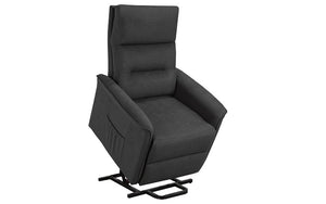 Power Recliner Lift Chair with Fabric - Dark Grey. Power Lift Chair Recliner for Senior &amp; Medical Supply