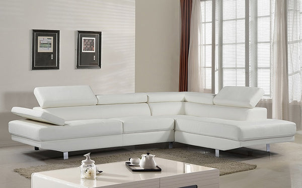 White Leather Sectional Canada Sectional White Leather Furnberry