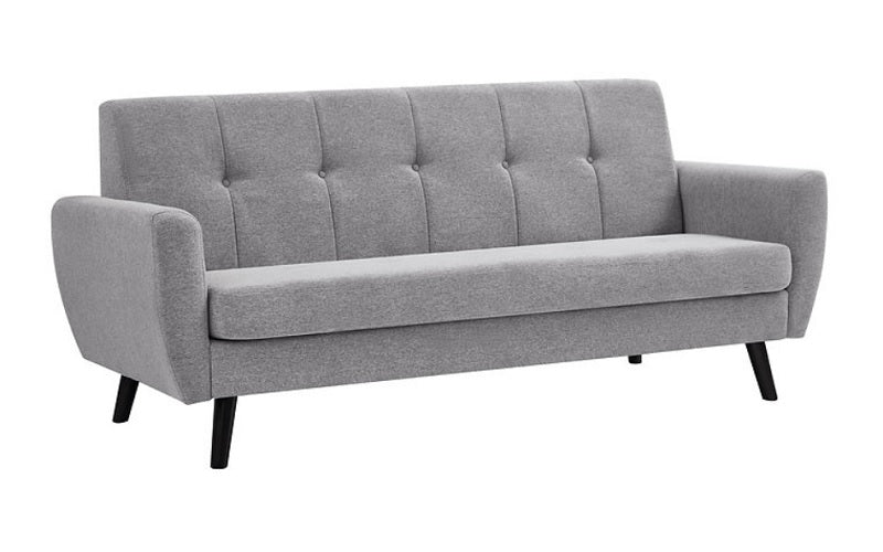 Luxury Fabric Sofa Set - 3 Piece - Grey