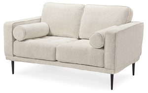 Fabric Sofa Set - 2 Piece - Beige