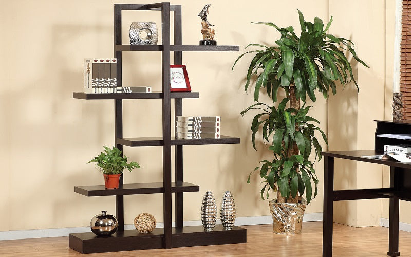 Bookcase & Display Shelf - Dark Cherry