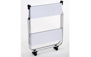 Bar Serving Cart Folding - White | Black