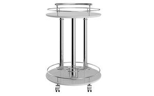 Bar Serving Cart - Grey | Black