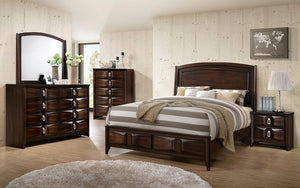 Dresser & Mirror | Chest - Brown