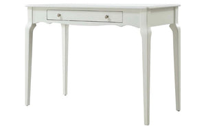 Office or Study Desk with Drawer - White