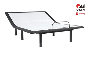 Electric Platform Bed with Adjustable Head & Foot - Black (Made in Germany)