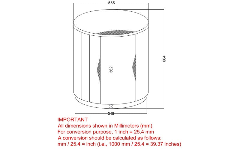 End Table with Solid Wood - Distressed Grey