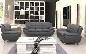 Sofa Set - 3 Piece - Grey