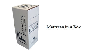 8" Memory Eco Gel Foam Mattress (Mattress in a Box - Made in Canada)