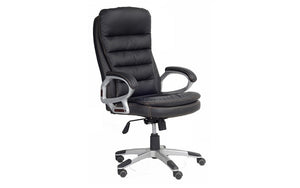 Office Chair with High Back- Black