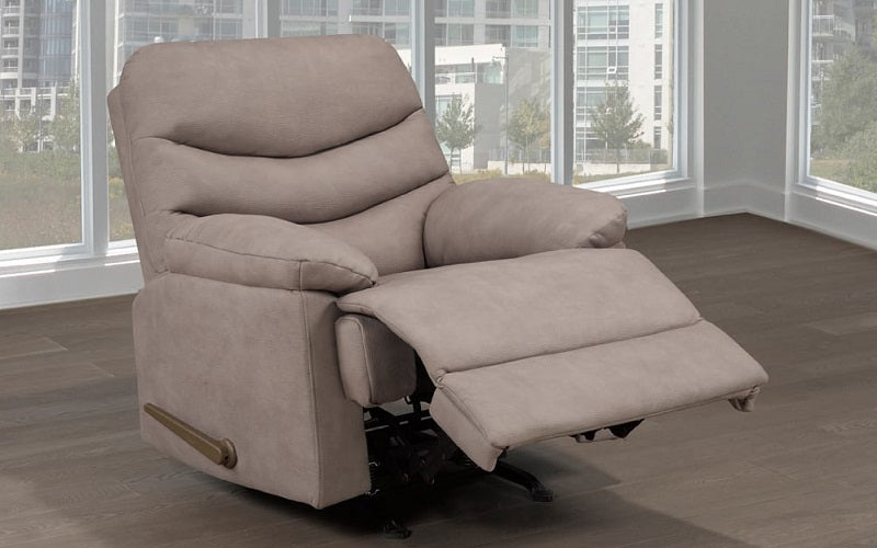 Recliner Swivel Rocker Chair with Air Suede - Mocha. Power Lift Chair Recliner for Senior & Medical Supply
