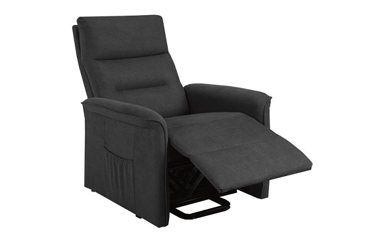 Power Recliner Lift Chair with Fabric - Dark Grey Power Lift Chair Recliner for Senior &amp; Medical Supply