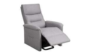 Power Recliner Lift Chair with Fabric - Light Grey. Power Lift Chair Recliner for Senior & Medical Supply