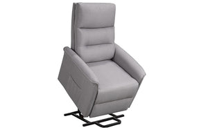 Power Recliner Lift Chair with Fabric - Light Grey. Power Lift Chair Recliner for Senior & Medical Supply