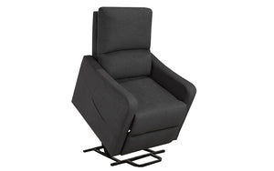 Power Recliner Lift Chair with Fabric - Dark Grey. Power Lift Chair Recliner for Senior & Medical Supply