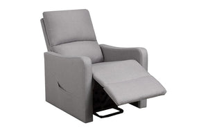 Power Recliner Lift Chair with Fabric - Light Grey. Power Lift Chair Recliner for Senior & Medical Supply