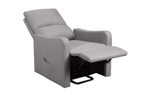 Power Recliner Lift Chair with Fabric - Light Grey. Power Lift Chair Recliner for Senior & Medical Supply