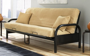 Metal Futon Frame - Black