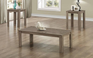 Coffee Table Set - 3 pc - Driftwood Oak