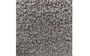 Accent Chair Plush Fabric with Wood Legs - Cream | Grey